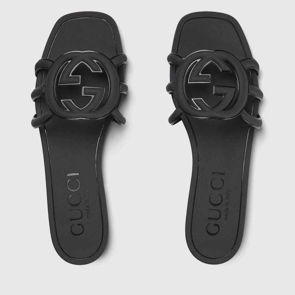 Gucci Women's Interlocking G Sandals 7
